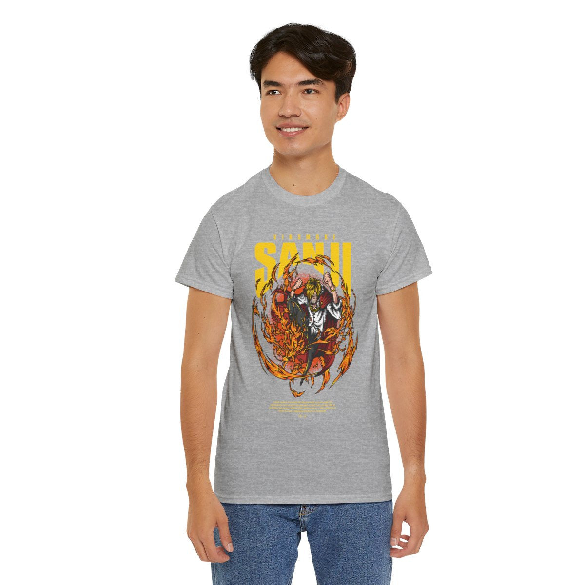 Tee shirt Unisex One Piece Sanji Homme/Femme