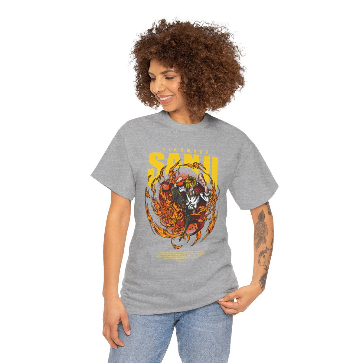 Tee shirt Unisex One Piece Sanji Homme/Femme