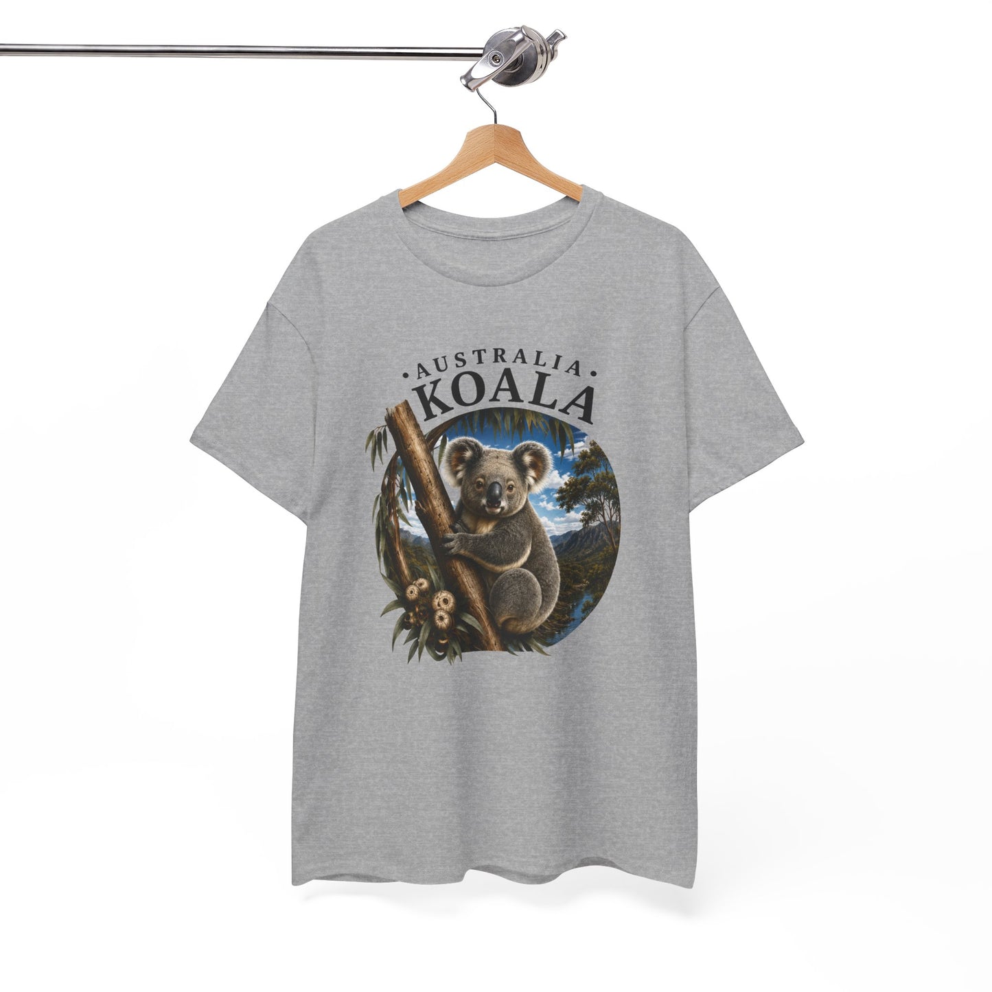 Tee Shirt Homme et Femme Koala Australie Animal Sauvage Nature Forêt Australienne Voyage Cadeau Passionné Animaux