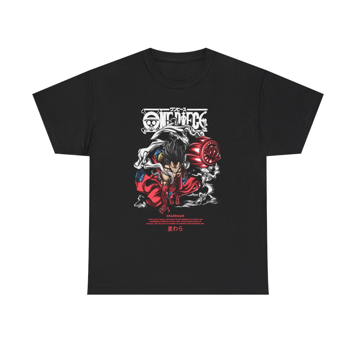 Tee shirt Unisex Snakeman One piece Homme/Femme