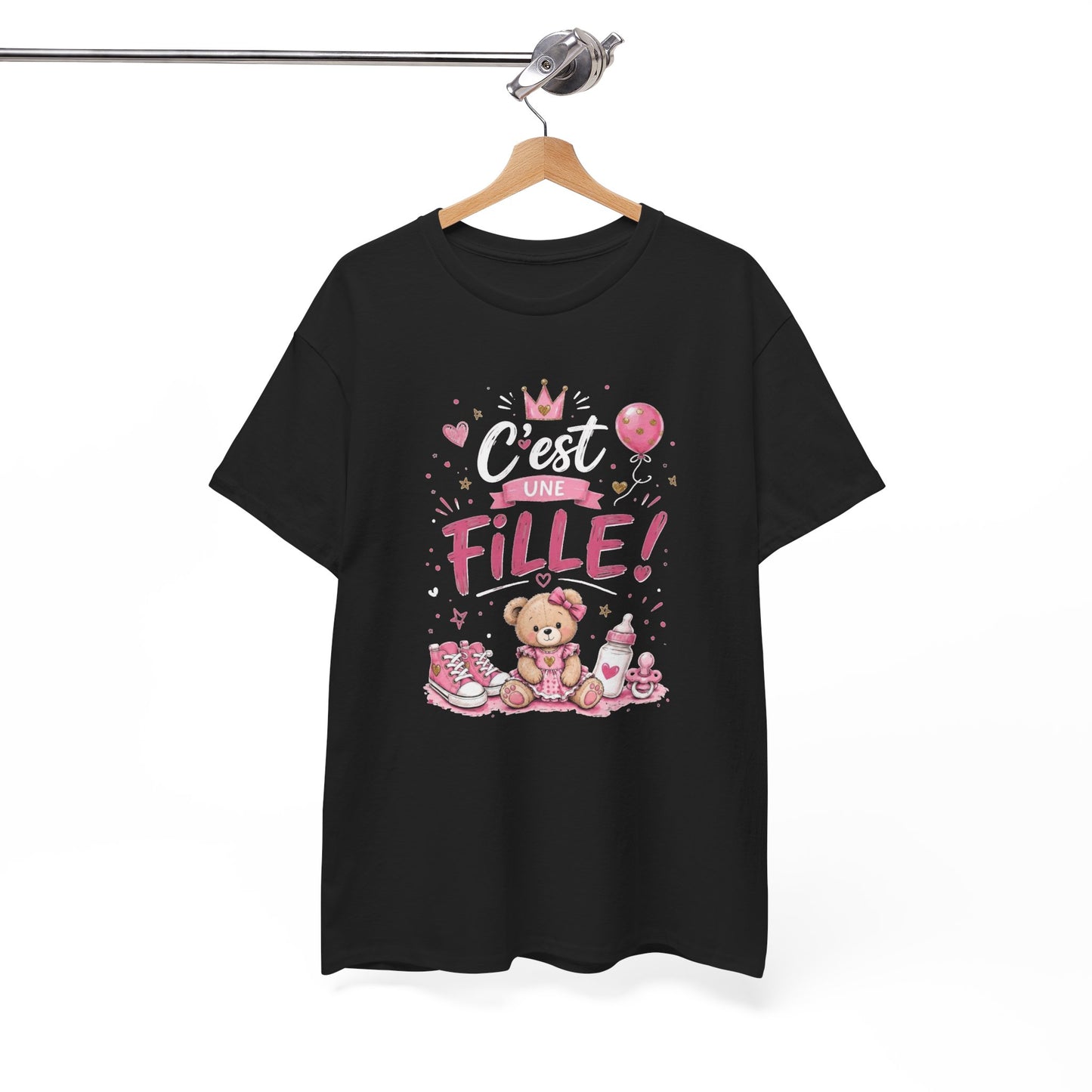 Tee Shirt Annonce Grossesse Homme et Femme Révélation Sexe Enfant Future Maman Futur Papa Cadeau