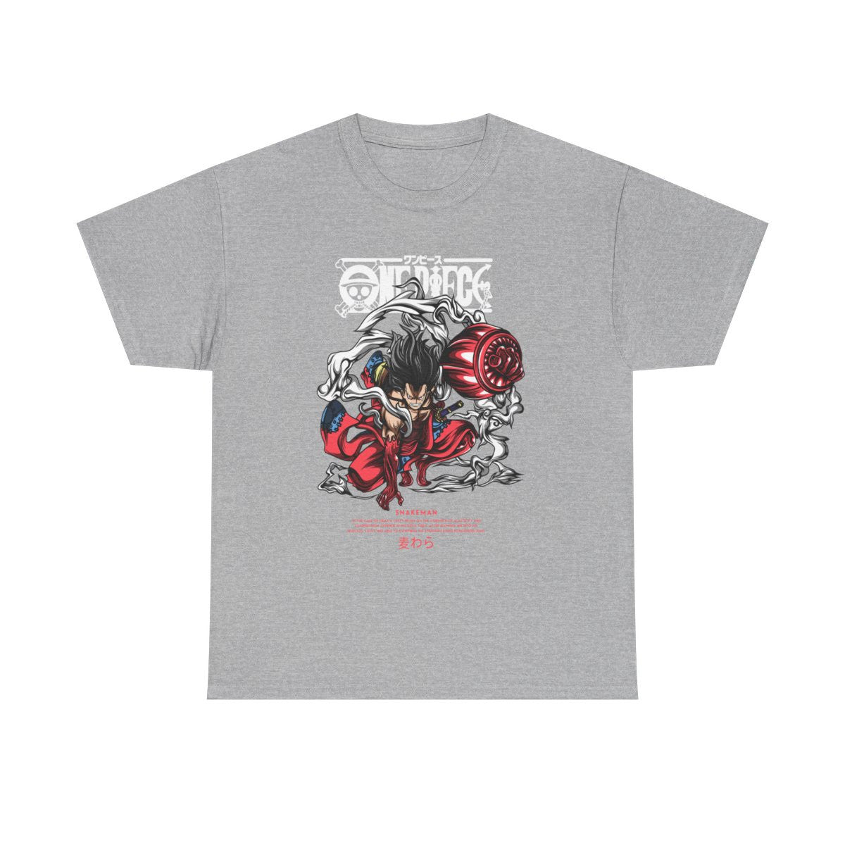 Tee shirt Unisex Snakeman One piece Homme/Femme