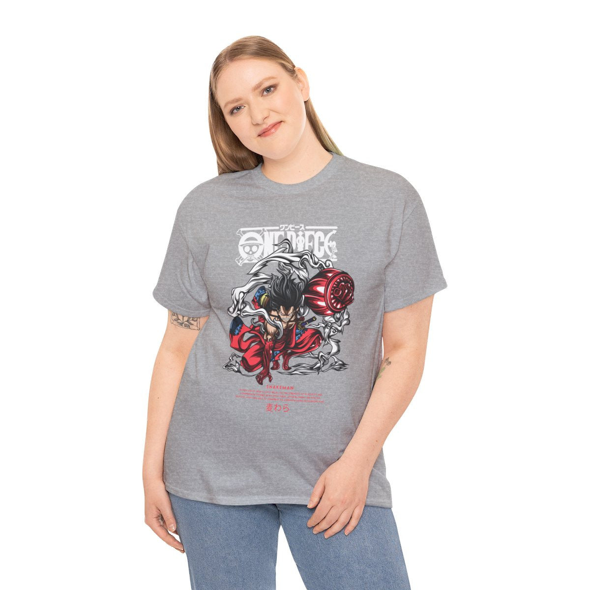 Tee shirt Unisex Snakeman One piece Homme/Femme