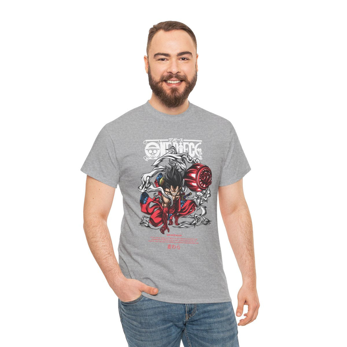 Tee shirt Unisex Snakeman One piece Homme/Femme