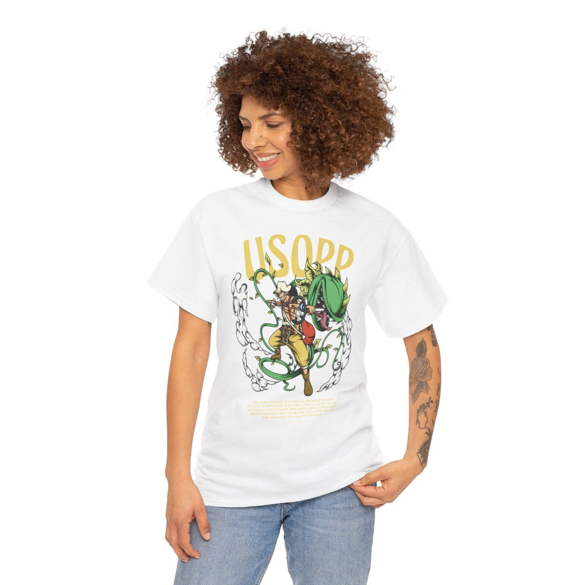Tee shirt Unisex One piece Usopp Homme/Femme