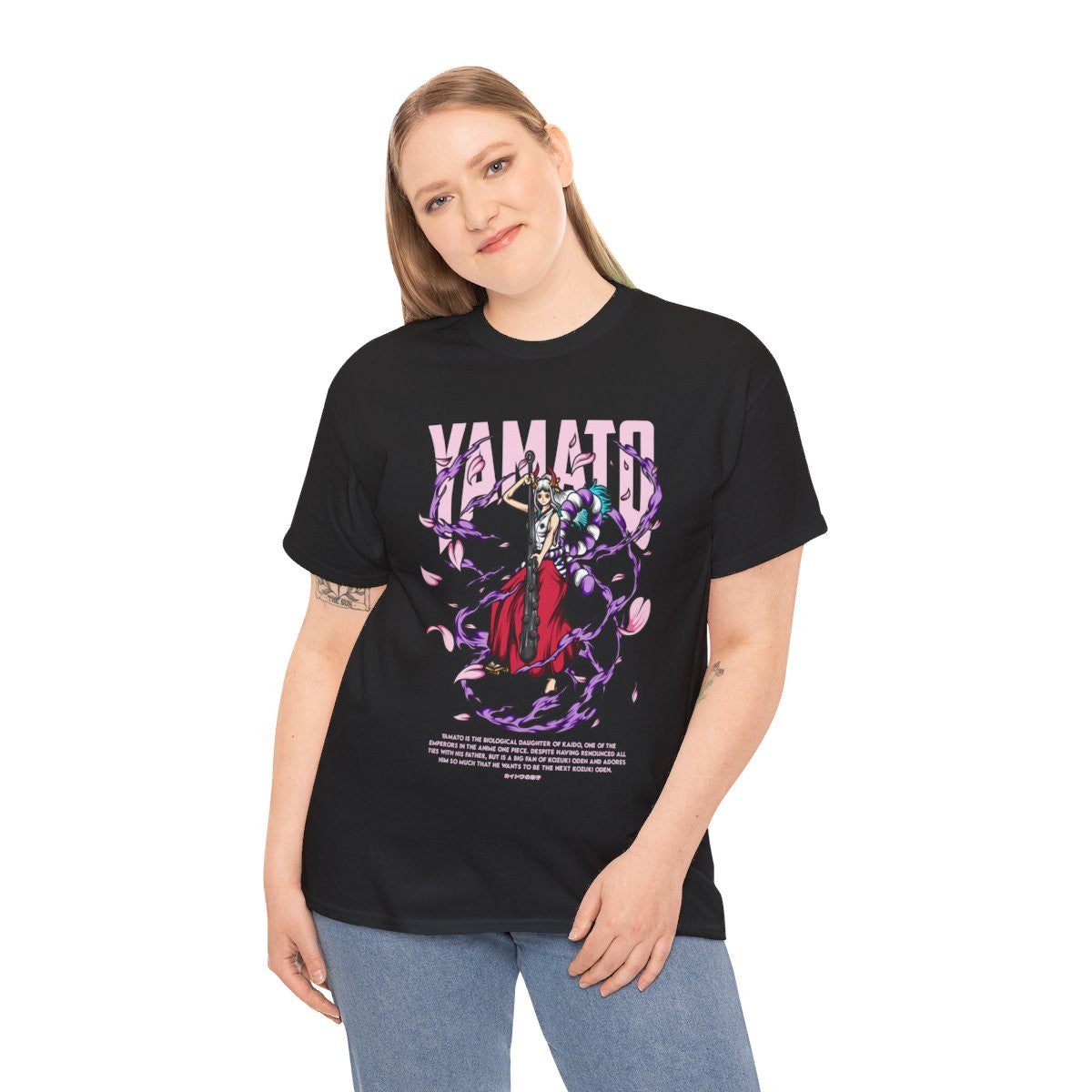 Tee shirt Unisex One piece Yamato Homme/Femme