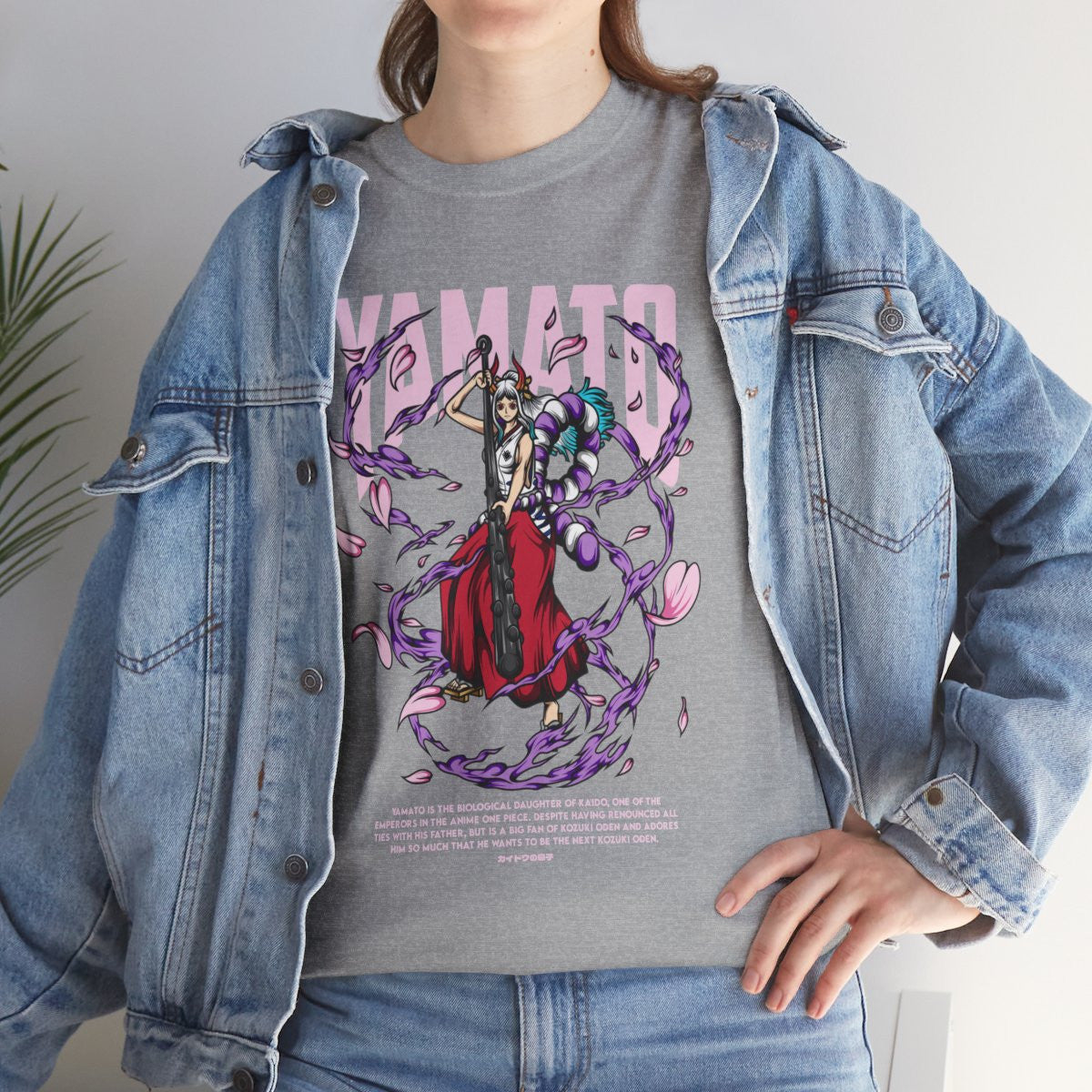 Tee shirt Unisex One piece Yamato Homme/Femme