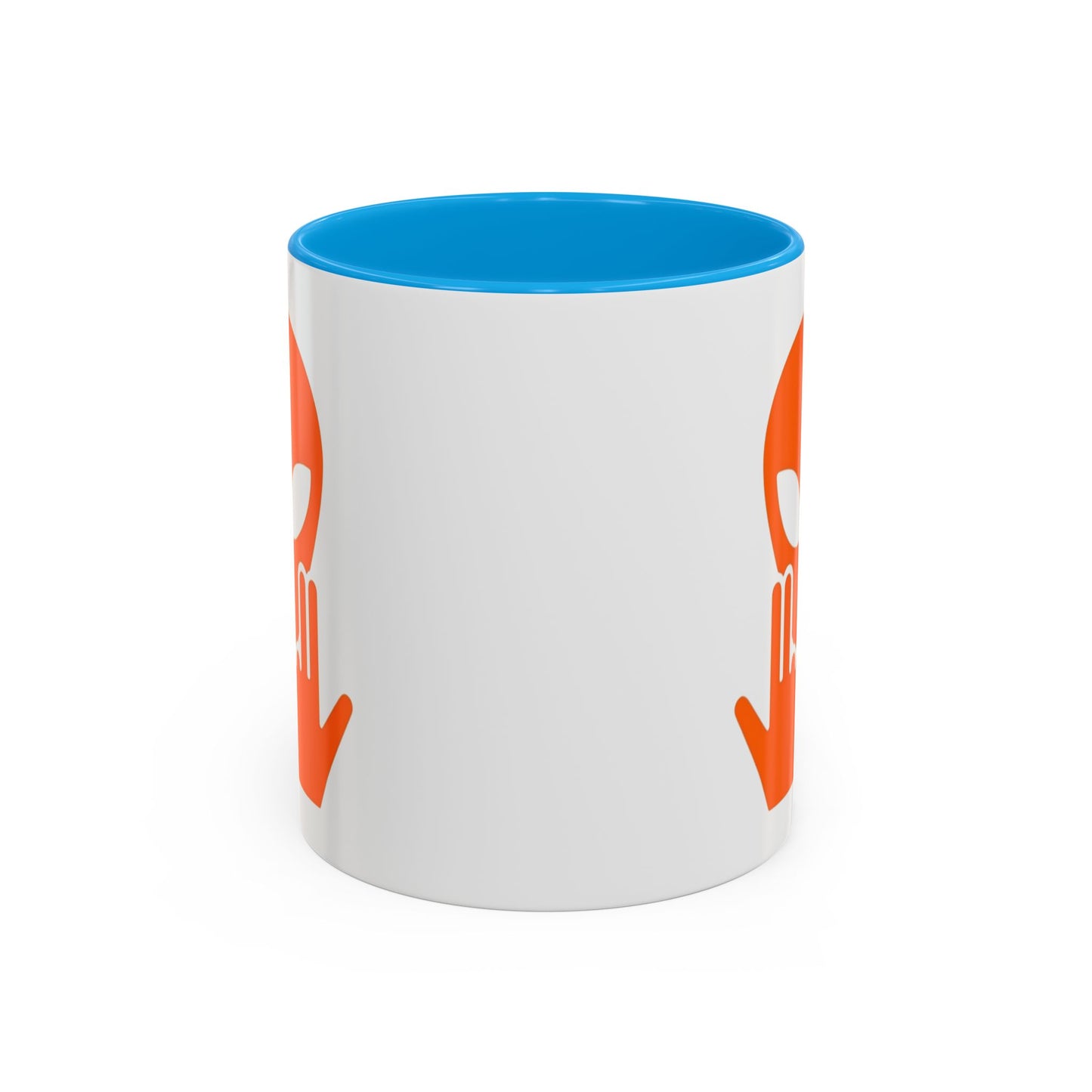 Mug Alien Signe JUL Orange OVNI Style Rap Français Cadeau Original et Fun  Noir Bleu Rouge