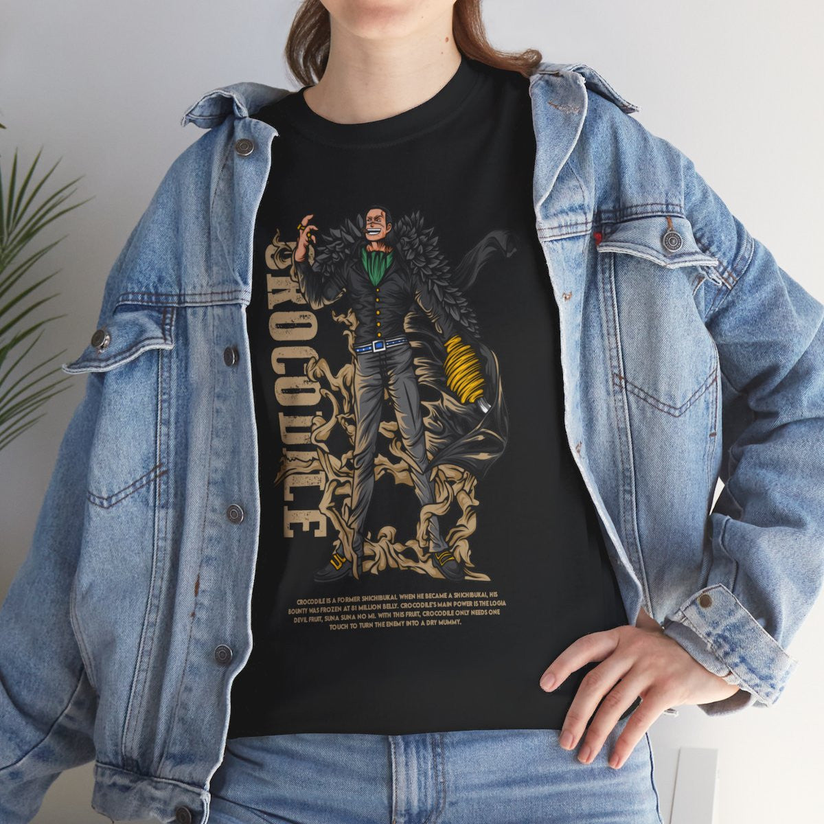Tee shirt Unisex One piece Crocodile Homme/Femme