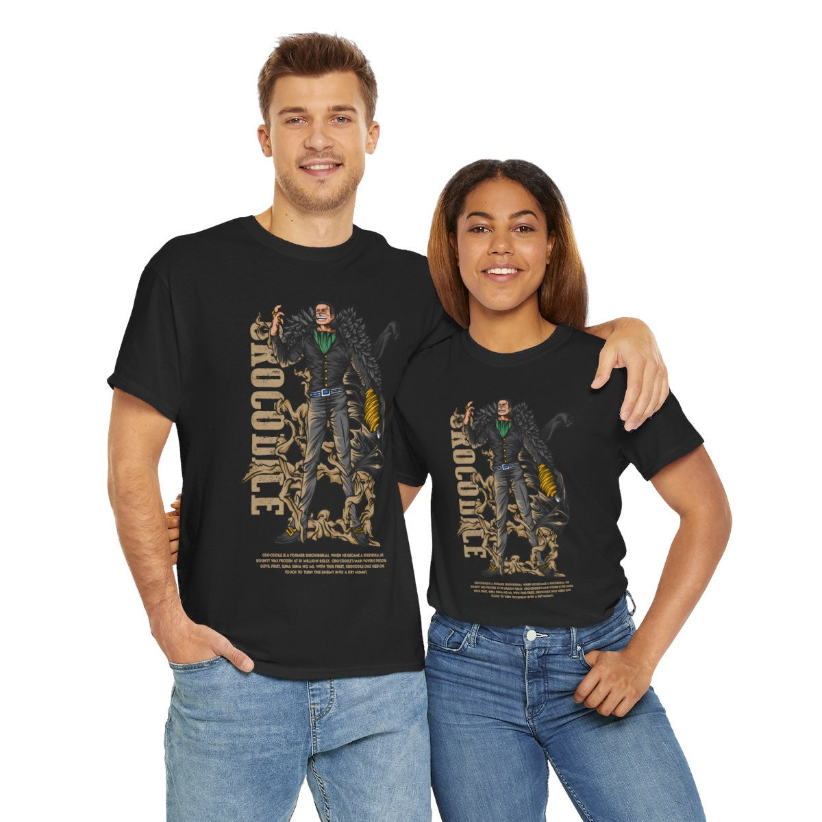 Tee shirt Unisex One piece Crocodile Homme/Femme