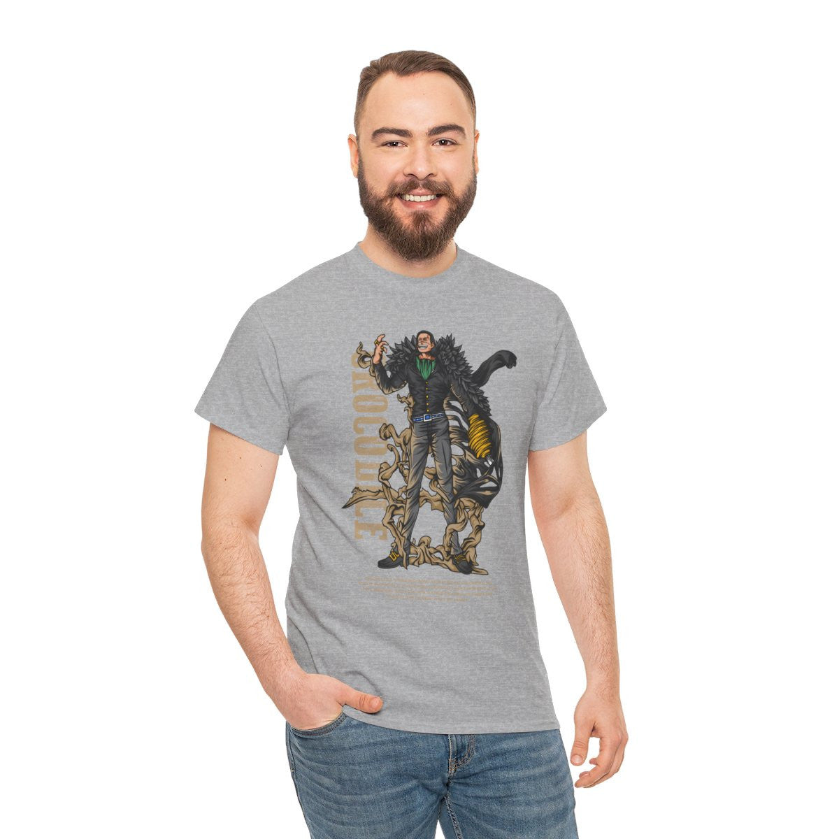 Tee shirt Unisex One piece Crocodile Homme/Femme