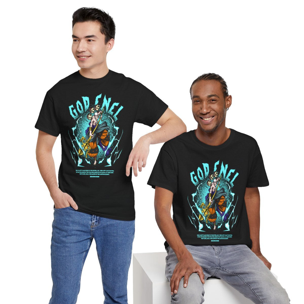 Tee shirt Unisex One piece Eneru Homme/Femme