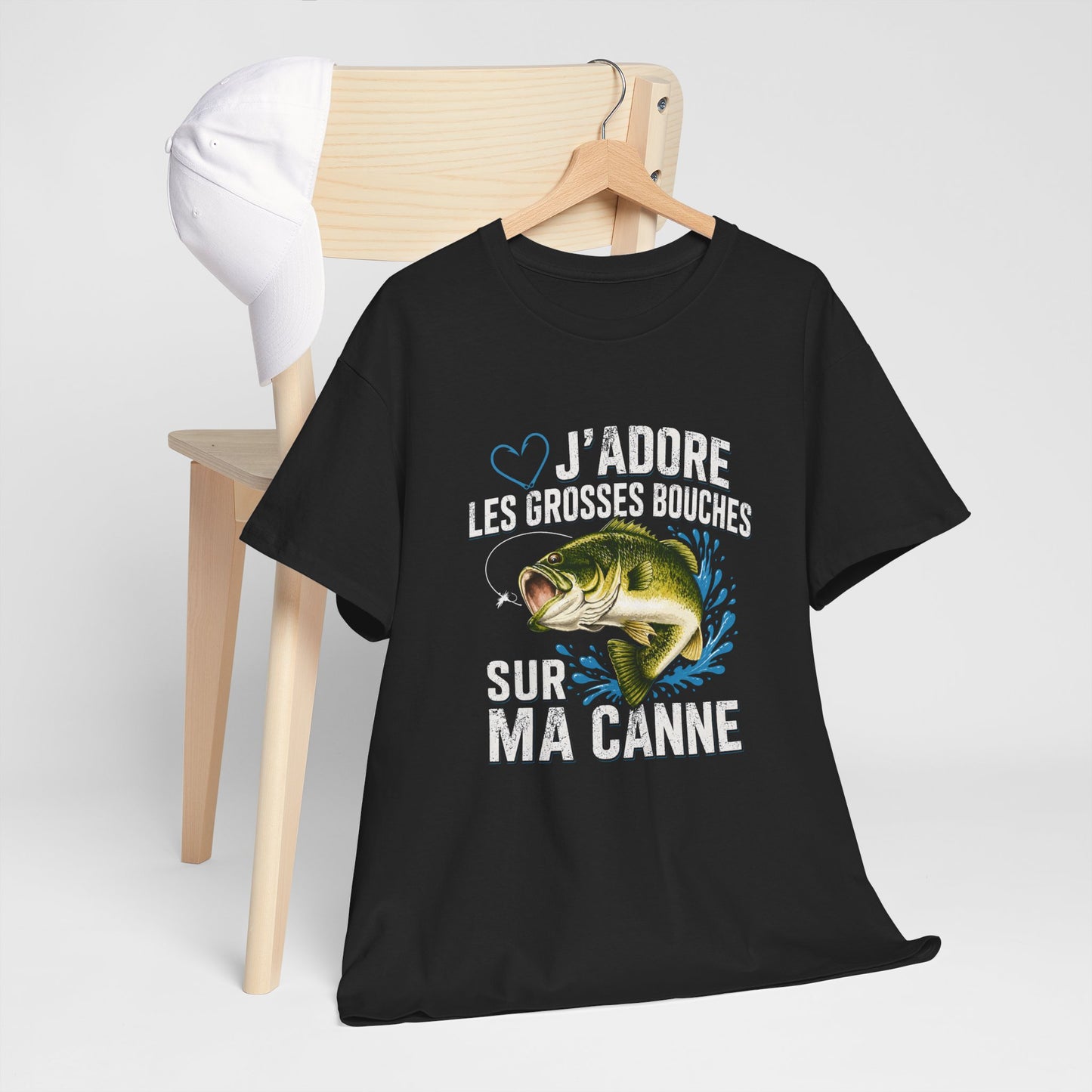 T-Shirt Pêche Homme – Cadeau Pêcheur Humour – Passion Poisson Canne à Pêche – Idée Cadeau Pêche Sportive Anniversaire Papa