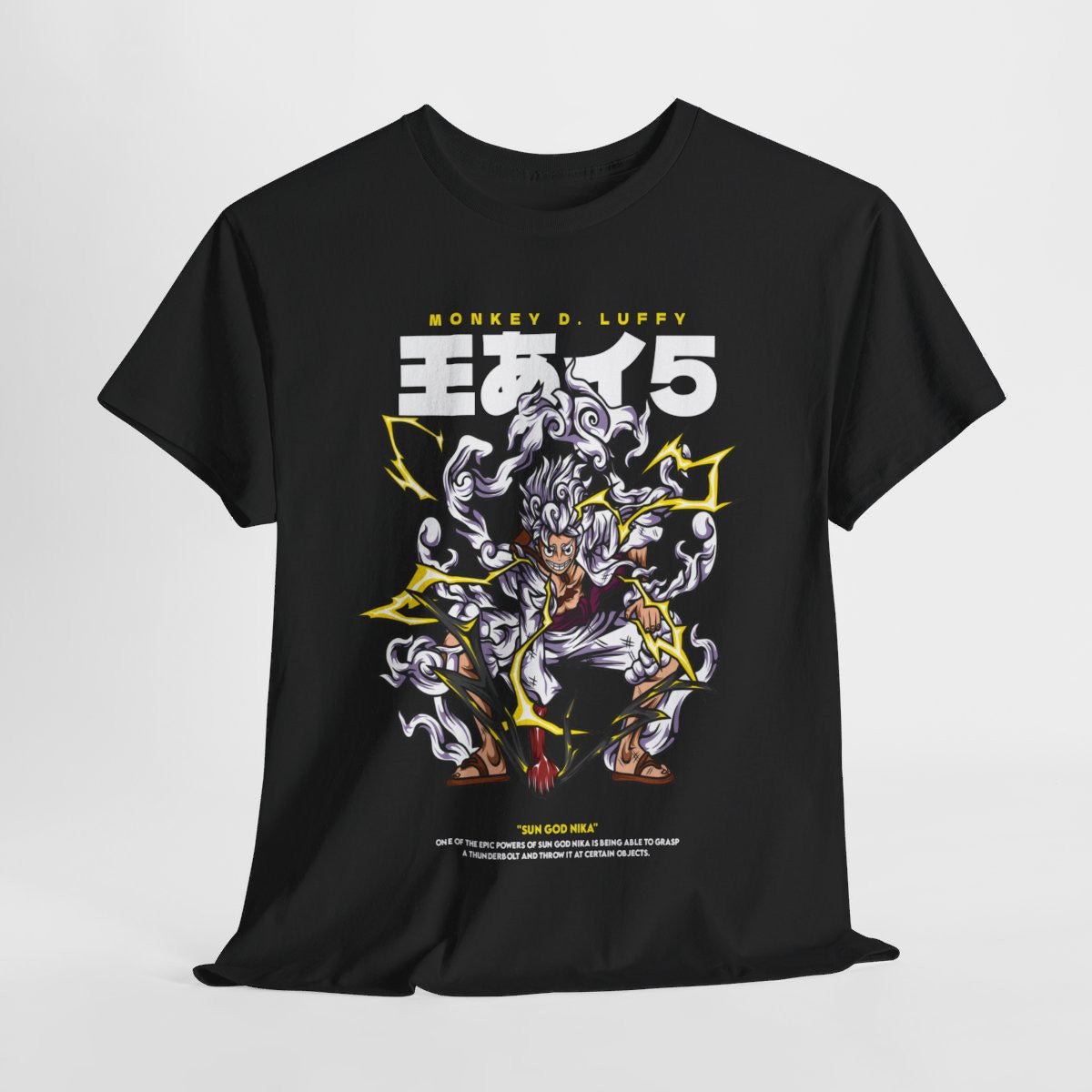 Tee shirt Unisex One Piece Luffy Gear 5 Homme/Femme