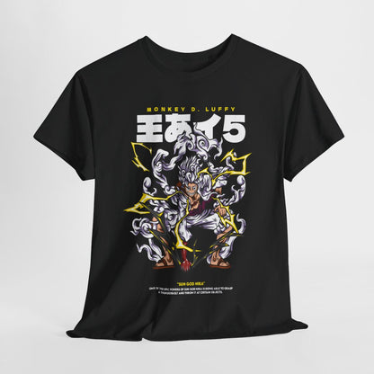 Tee shirt Unisex One Piece Luffy Gear 5 Homme/Femme