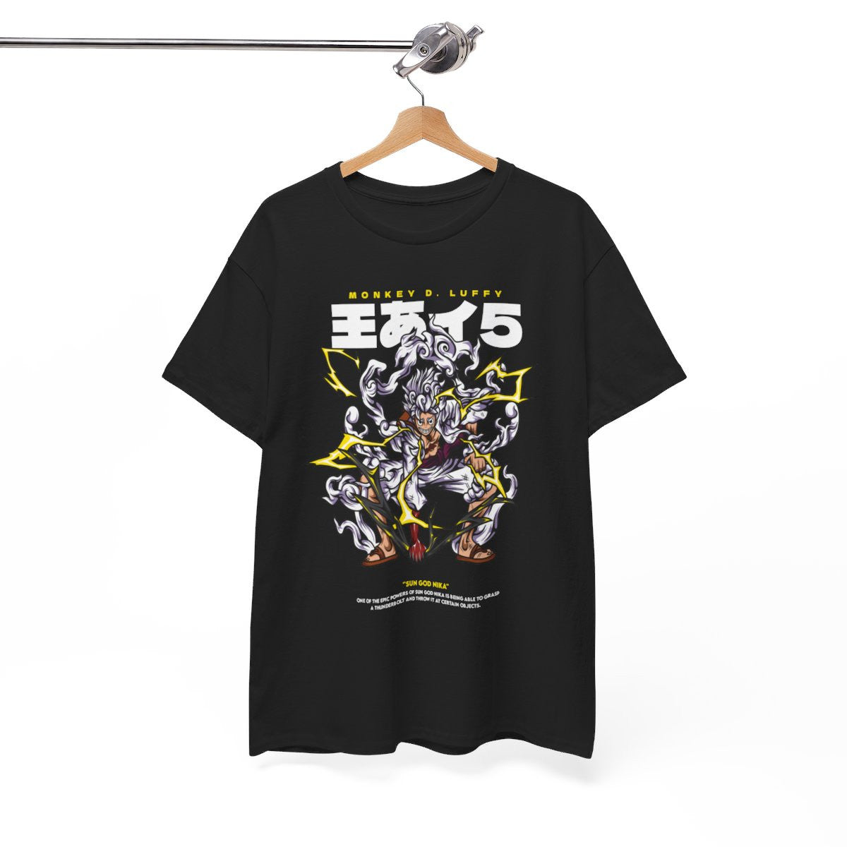 Tee shirt Unisex One Piece Luffy Gear 5 Homme/Femme