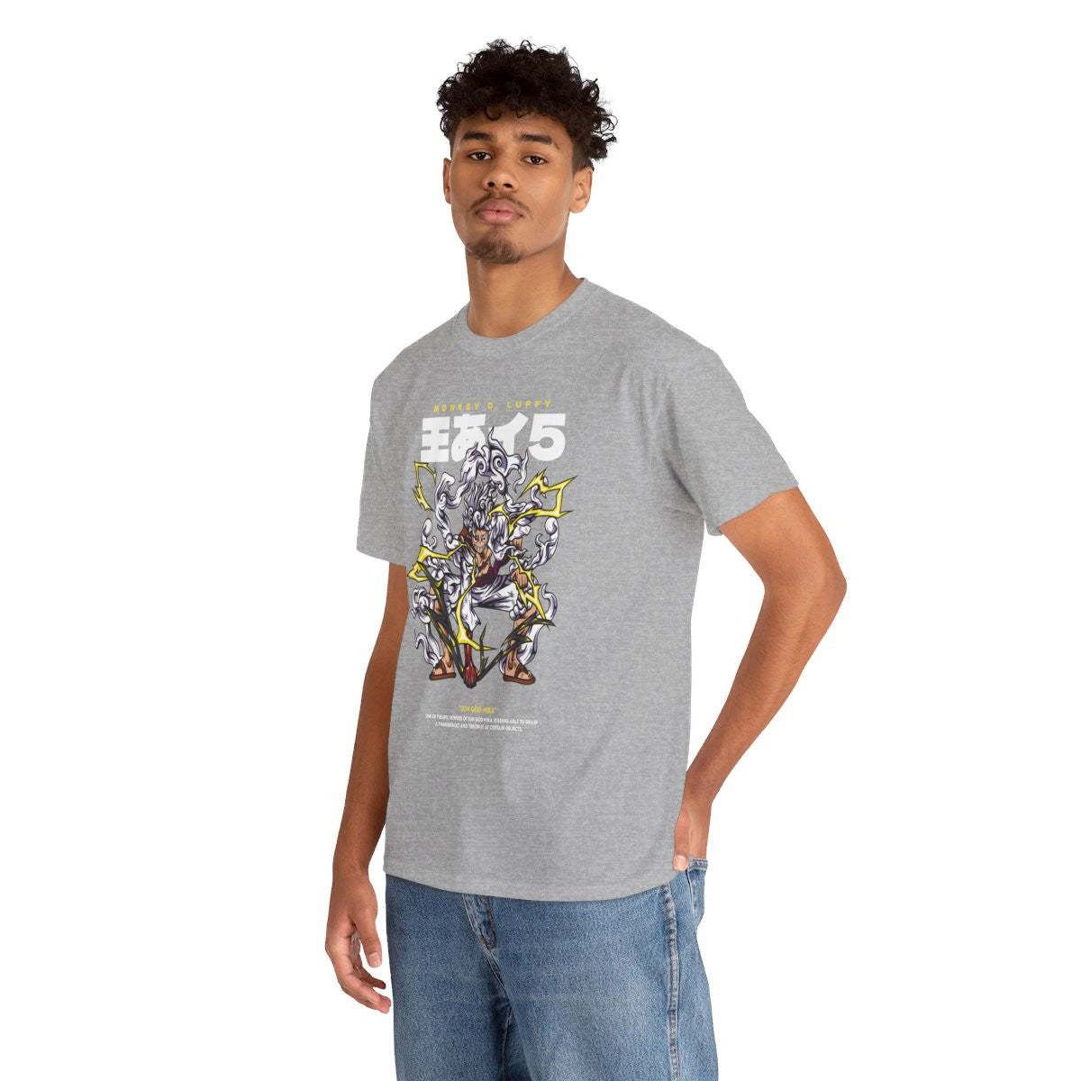 Tee shirt Unisex One Piece Luffy Gear 5 Homme/Femme