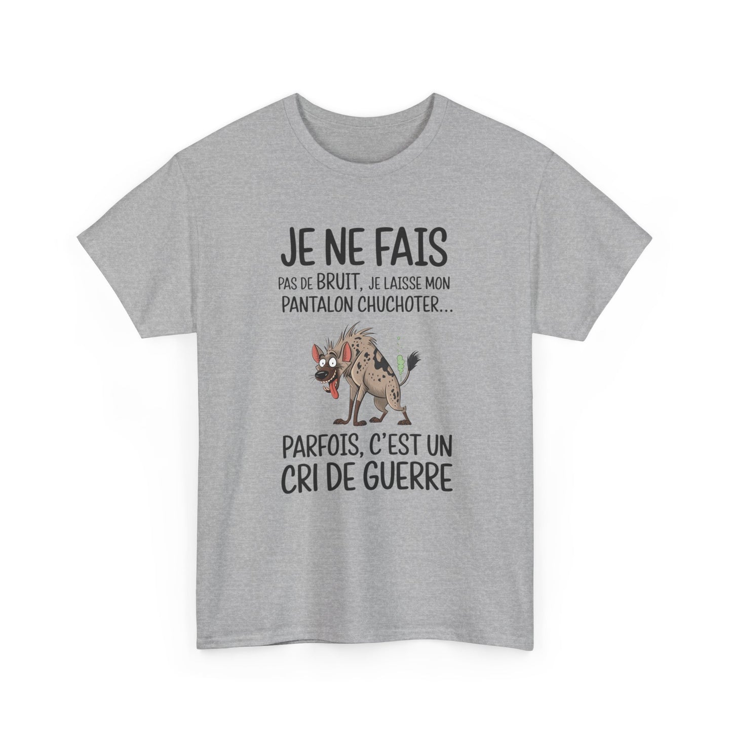 Tee-Shirt Je Ne Fais Pas de Bruit Je Laisse Mon Pantalon Chuchoter – Humour Pet Drôle – Cadeau Homme Femme Blague Adulte
