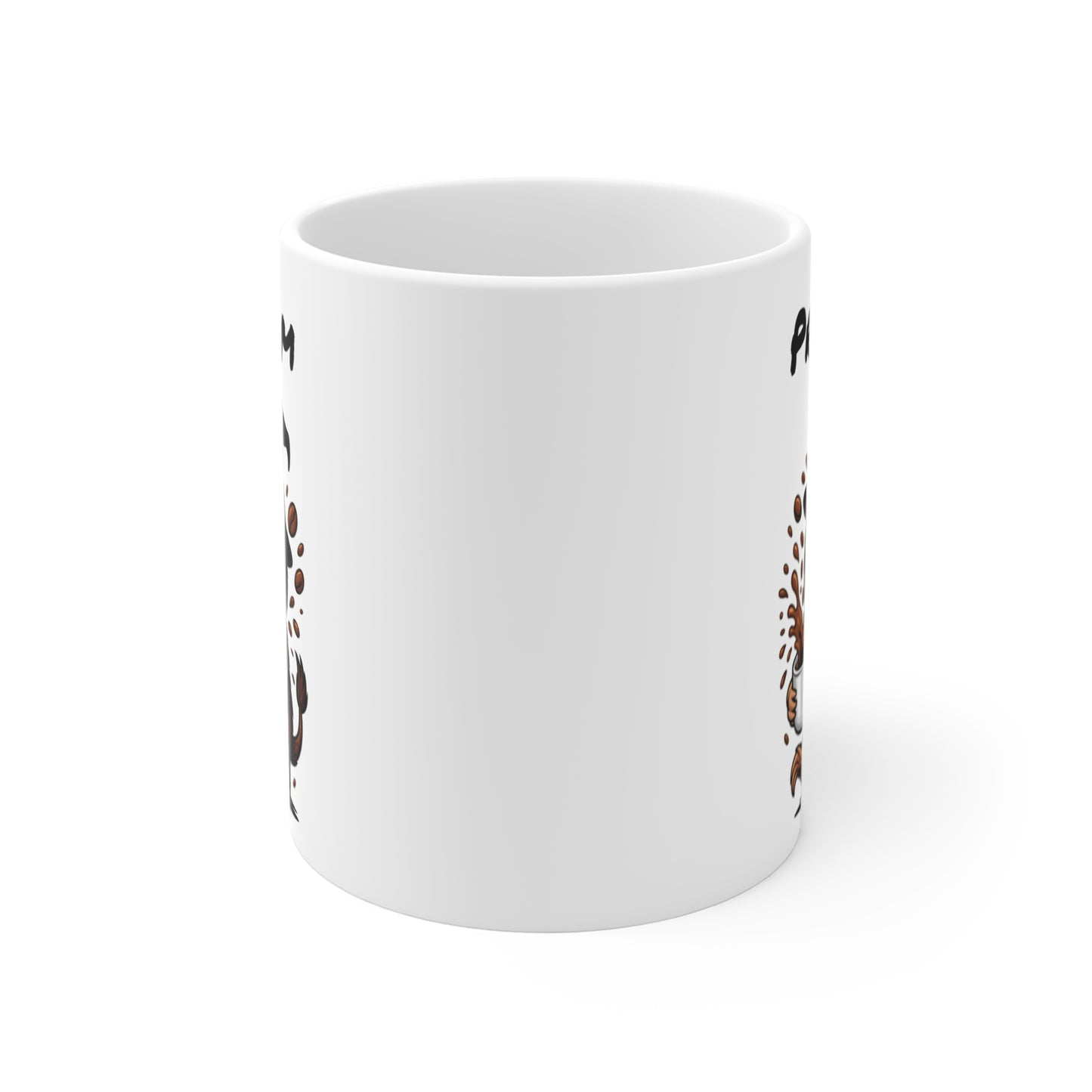 Tasse Personnalisable Paresseux Sorcier Café – Mug Prénom Halloween Mignon 325ml – Cadeau Original Animaux