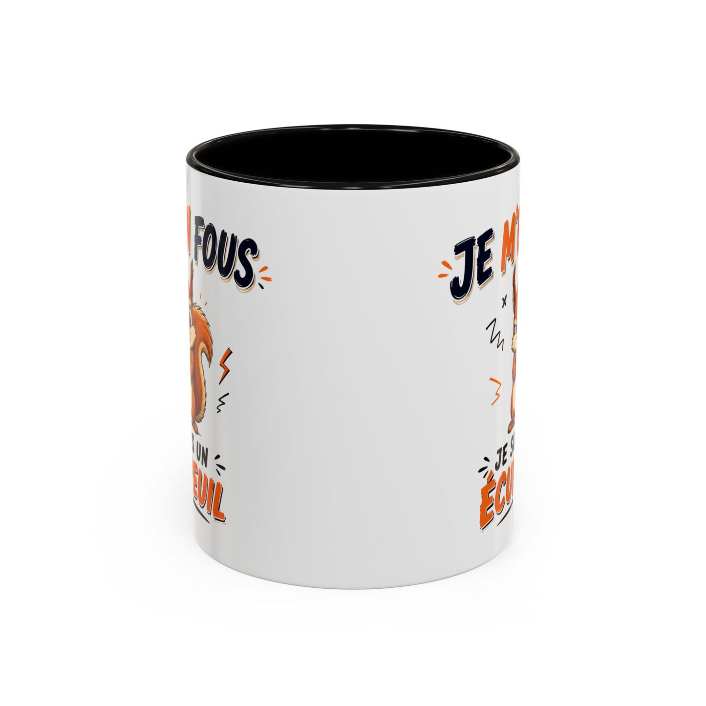 Tasse Je M’en Fous Je Suis Un Écureuil – Mug Humour Animal Mignon – Cadeau Original Écureuil 325ml