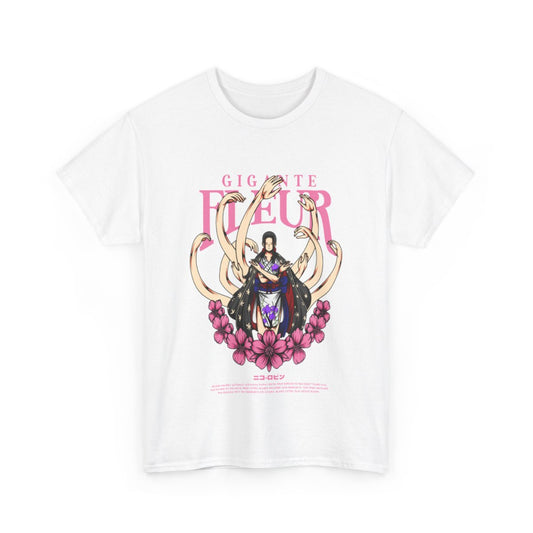 Tee shirt Unisex One Piece Fleur Homme/Femme