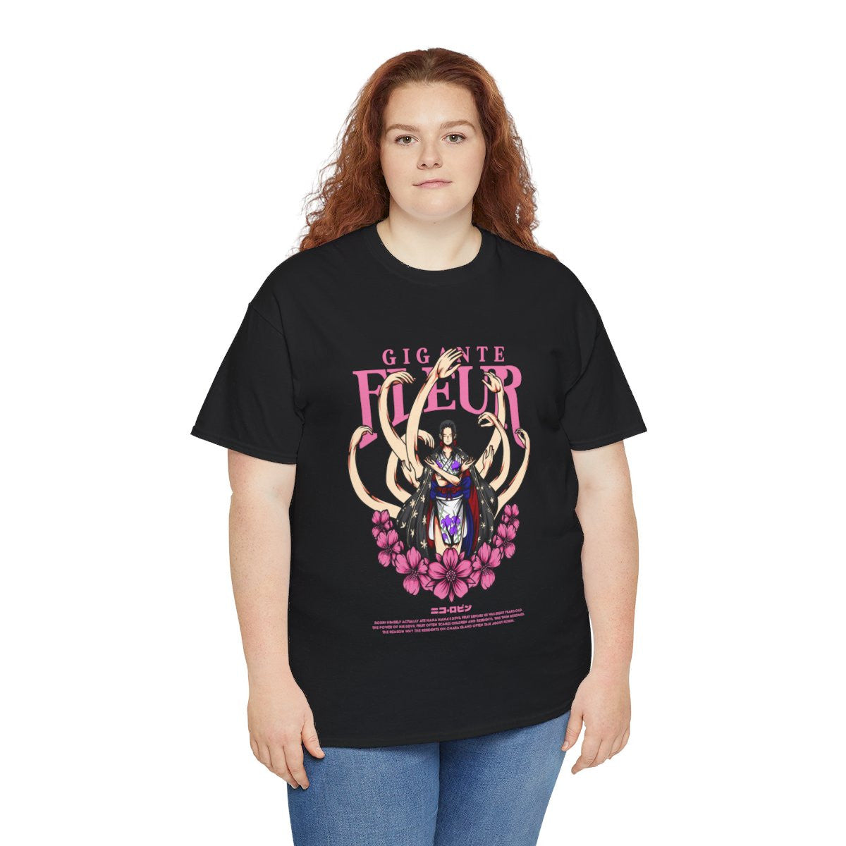 Tee shirt Unisex One Piece Fleur Homme/Femme