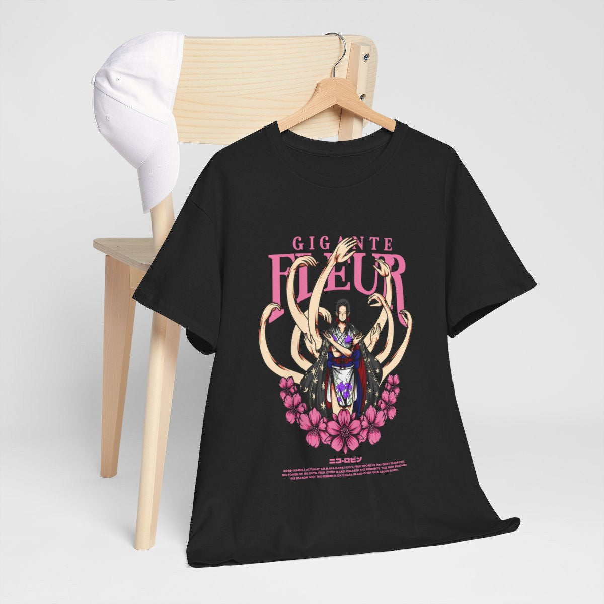 Tee shirt Unisex One Piece Fleur Homme/Femme