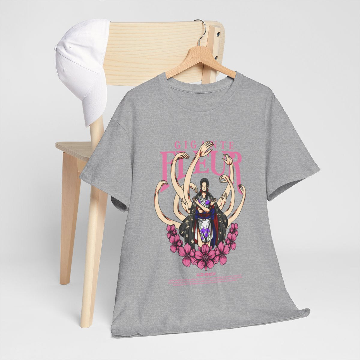 Tee shirt Unisex One Piece Fleur Homme/Femme
