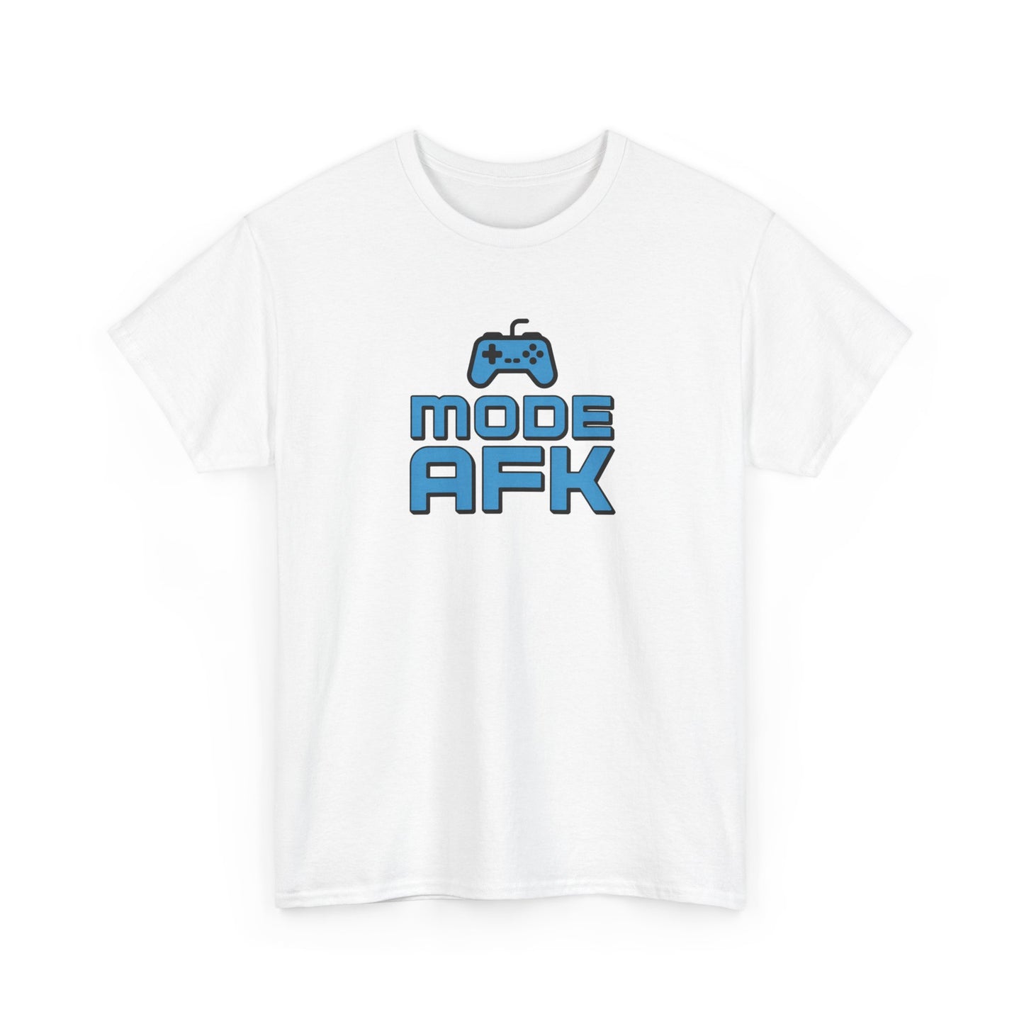 T-Shirt Gamer Mode AFK – Tee Shirt Gaming Drôle Pause Jeu Manette Gamer Noob Geek Cadeau Joueur Homme Femme
