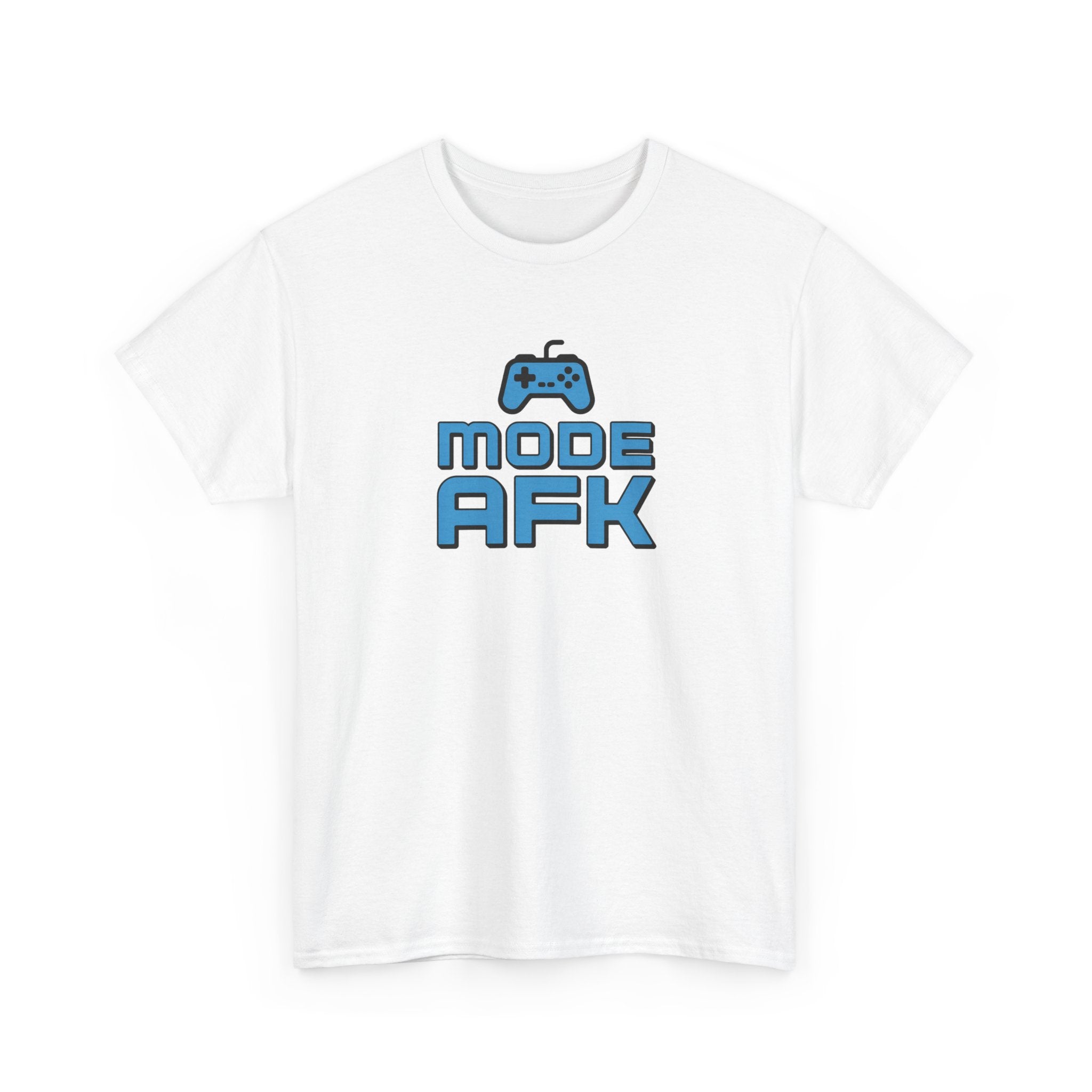 T-Shirt Gamer Mode AFK – Tee Shirt Gaming Drôle Pause Jeu Manette Gamer Noob Geek Cadeau Joueur Homme Femme