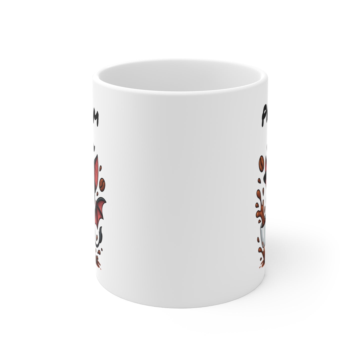 Tasse Personnalisable Chauve-Souris Sorcière – Mug Halloween Prénom 325ml – Cadeau Fantaisie Original