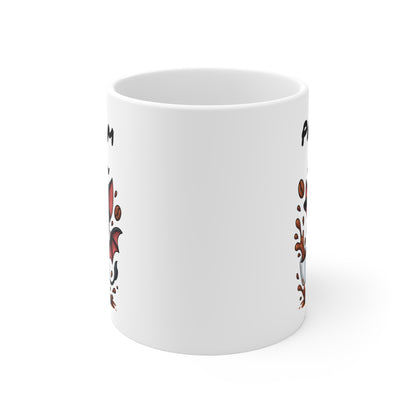 Tasse Personnalisable Chauve-Souris Sorcière – Mug Halloween Prénom 325ml – Cadeau Fantaisie Original
