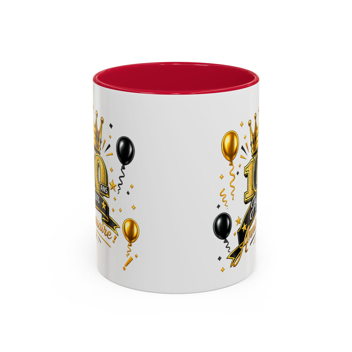 Mug Joyeux 100 Ans – Tasse Anniversaire 100 Ans – Cadeau Original pour Femme Homme – Idée Cadeau 100e Anniversaire