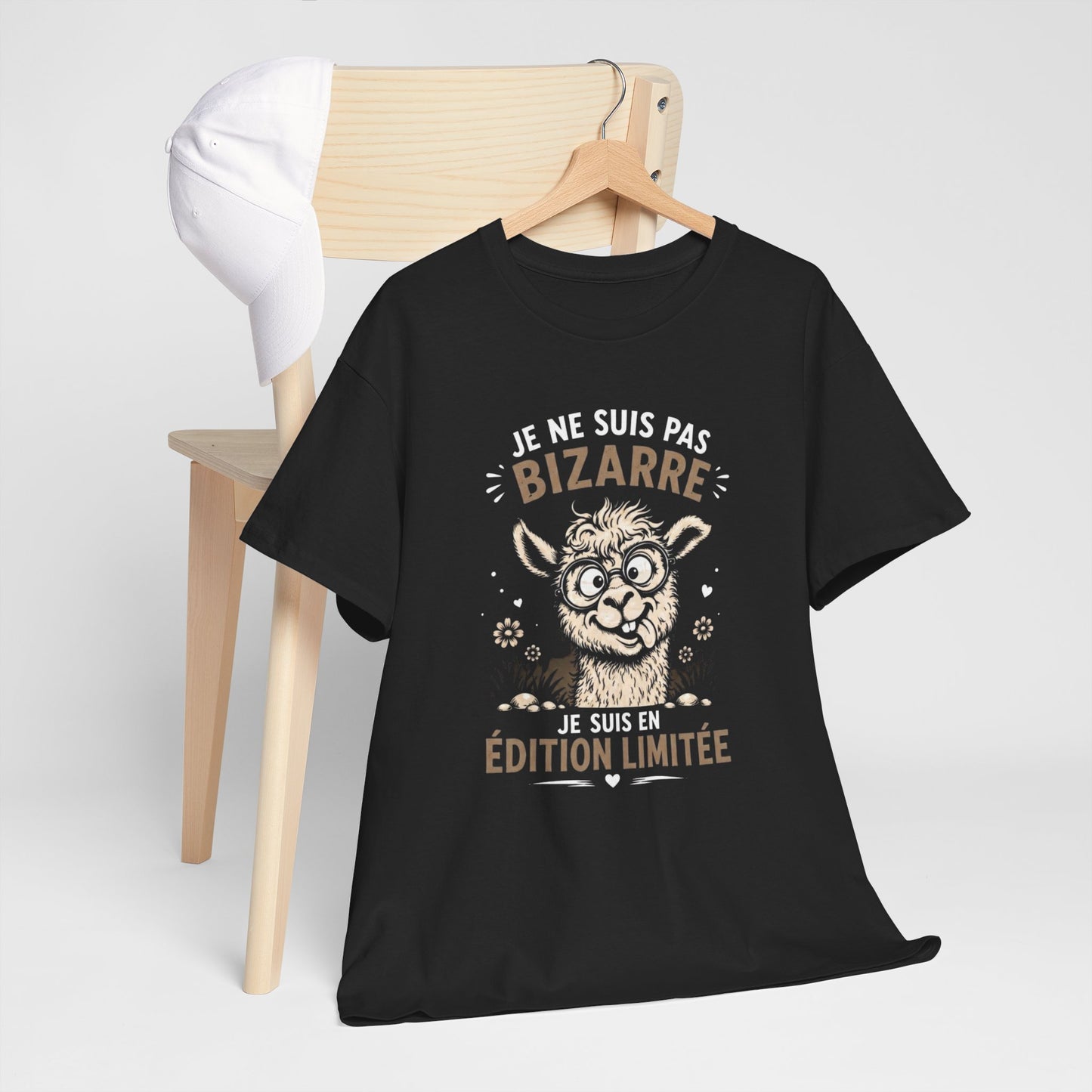 Tee-Shirt Humour Homme et Femme – Lama Drôle Original – Cadeau Amusant Anniversaire pour Amateur d’Animaux