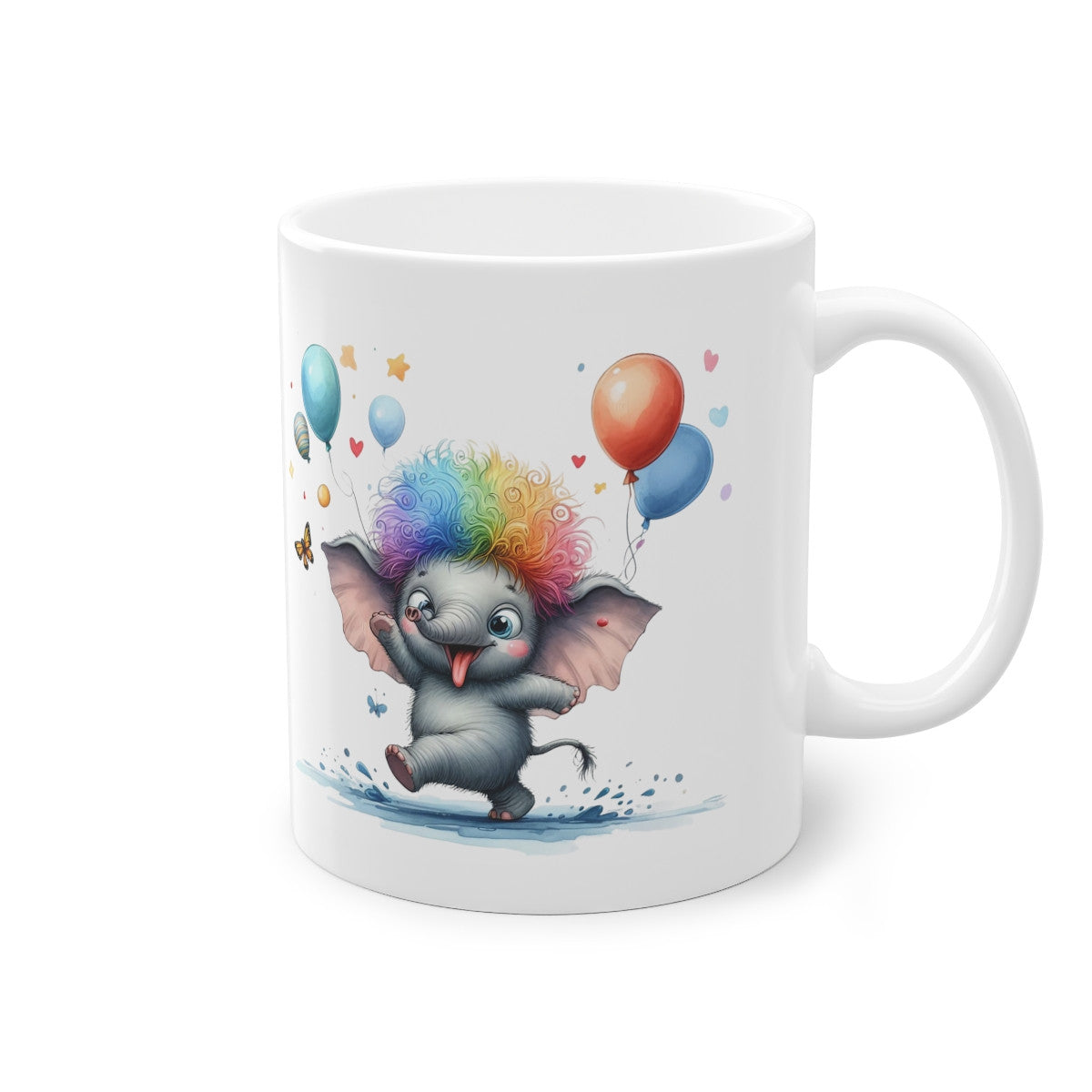 Mug Elephant humour amusant drôle enfant/adulte Anniversaire