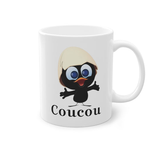 Mug Calimero Coucou idée cadeau tasse drôle humour amusant