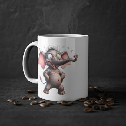 Mug éléphant idée cadeau humour drôle amusant fun