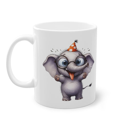 Mug éléphant grimace idée cadeau humour drôle amusant anniversaire