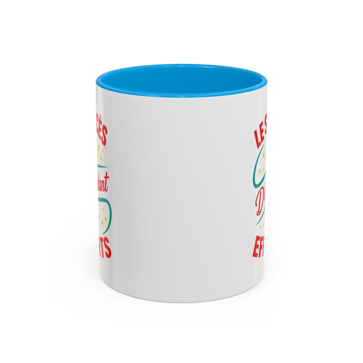 Mug Motivation Réussite – Tasse Inspirante Travail Effort Persévérance – Cadeau Motivation Homme et Femme Noir Bleu Rouge