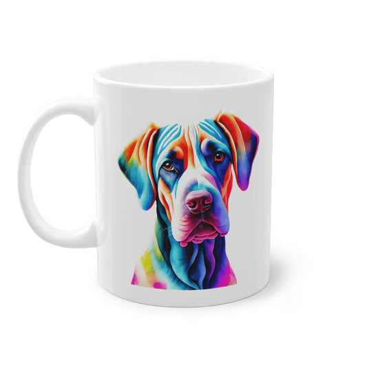 Mug chien Grand danois coloré idée cadeau bureau travail anniversaire pour enfant et adulte