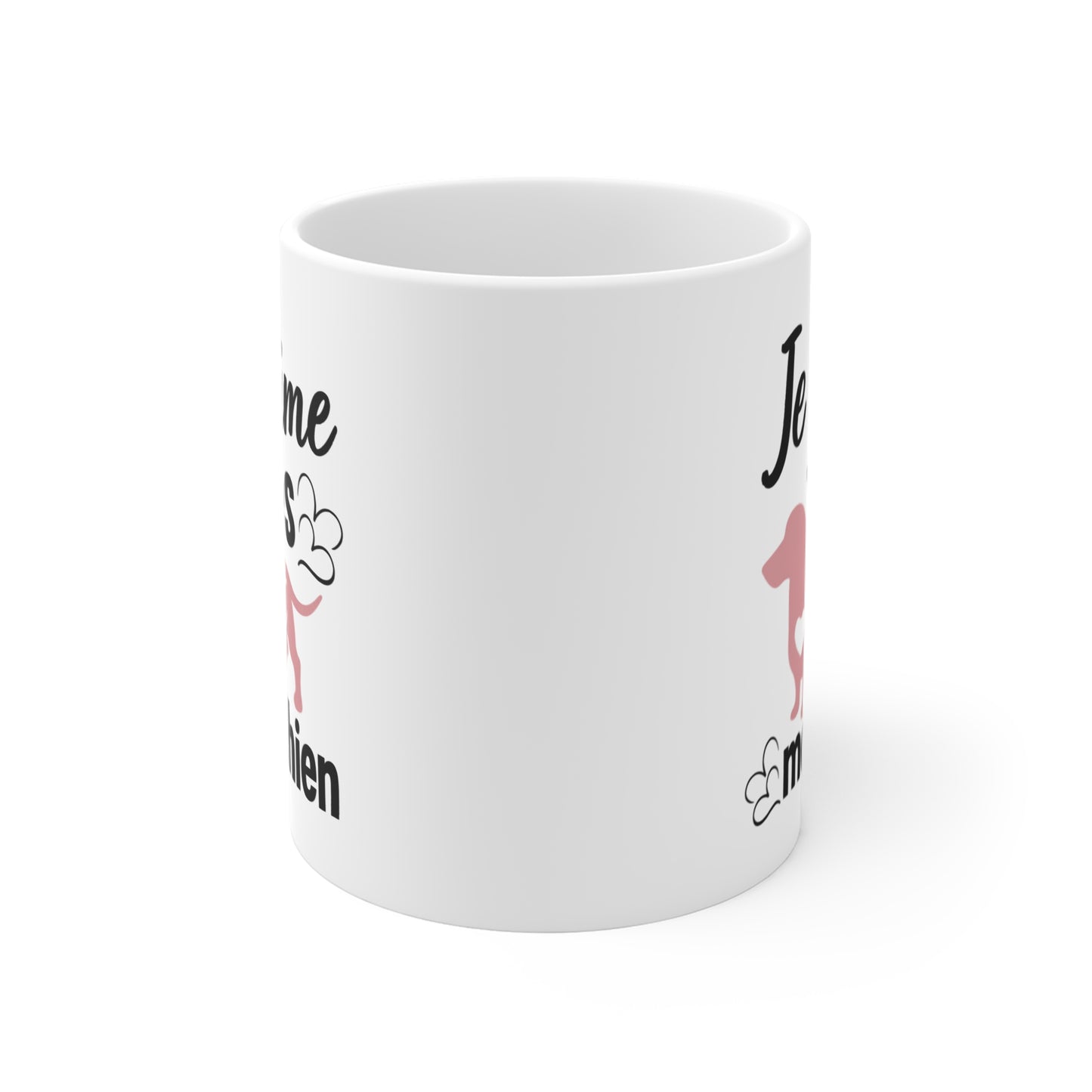 Mug Teckel Homme et Femme – Tasse Chien pour Maître et Maîtresse – Cadeau Amoureux des Chiens et Animaux – Idée Cadeau Propriétaire de Teckel – 325 ml