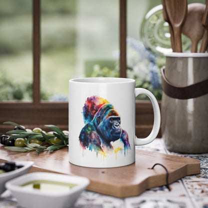 Mug Tasse à café Gorille singe idée cadeau anniversaire travail bureau pour enfant et adulte