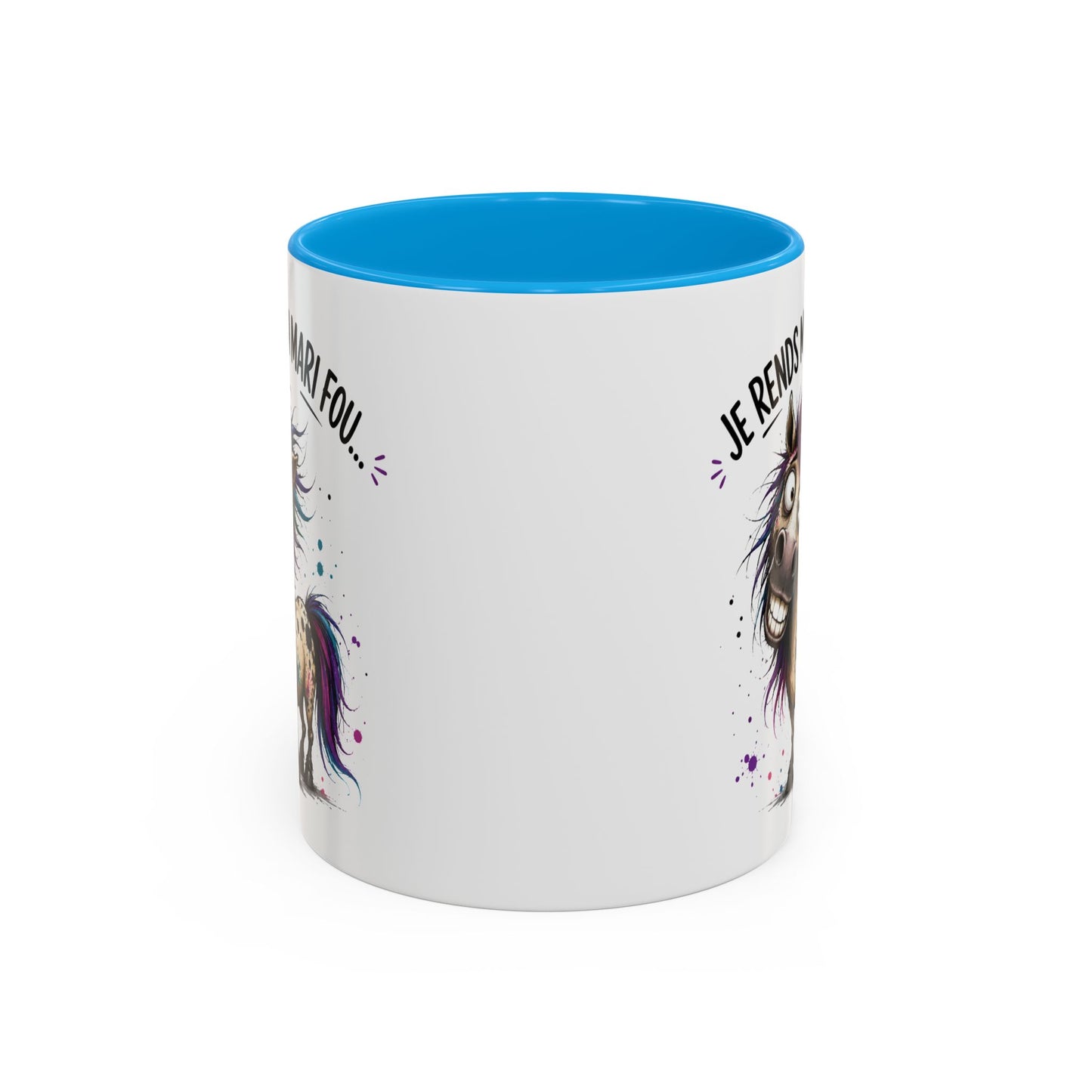 Tasse Je Rends Mon Mari Fou – Mug Humour Femme Mariage Couple – Cadeau Femme Mariée 325ml