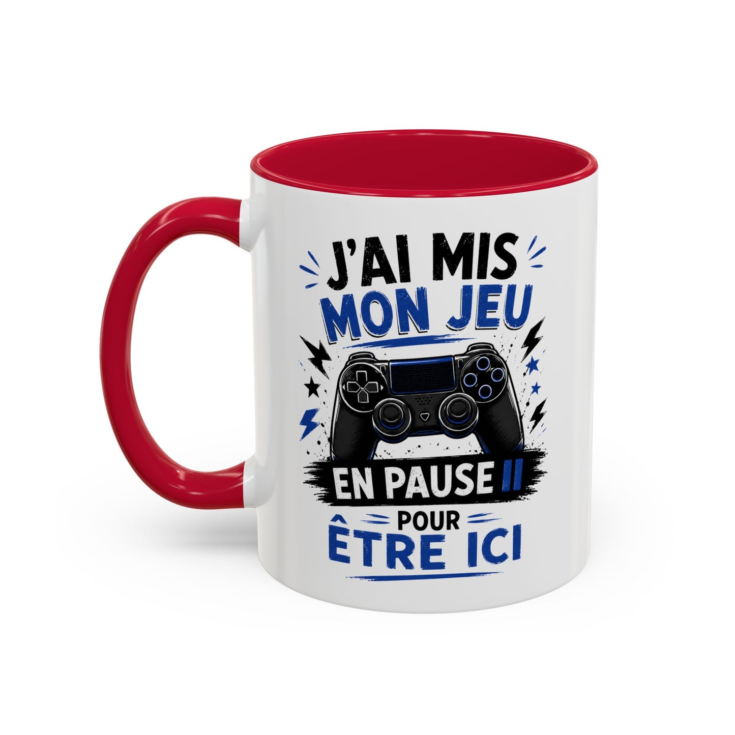 Tasse Gaming Homme et Femme – Mug Gamer Jeu Vidéo Manette Console – Cadeau Original pour Passionné de Jeux Vidéo 325 ml