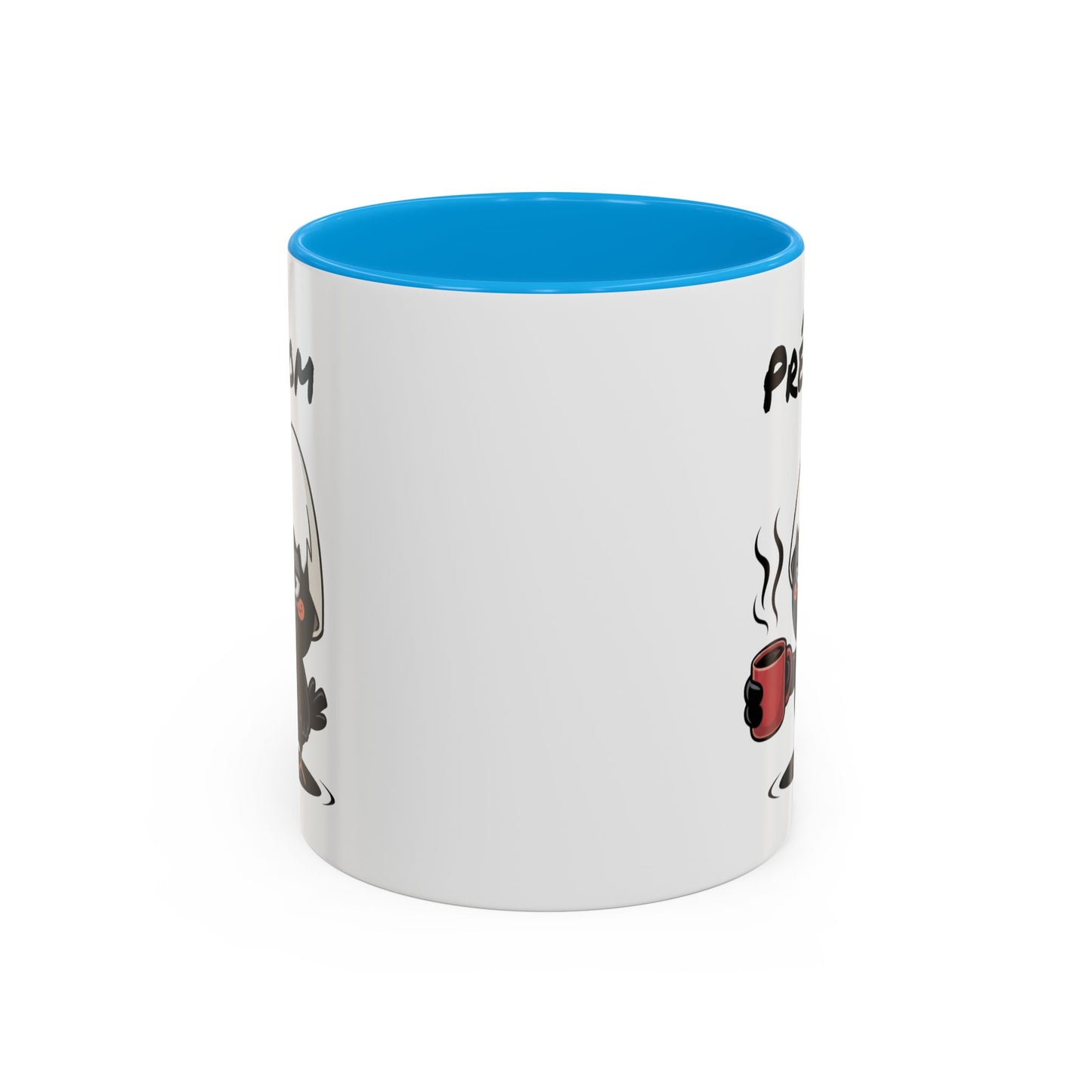 Tasse Calimero Café Personnalisable 325ml – Mug Céramique Humour Réveil Matin Prénom Cadeau Original