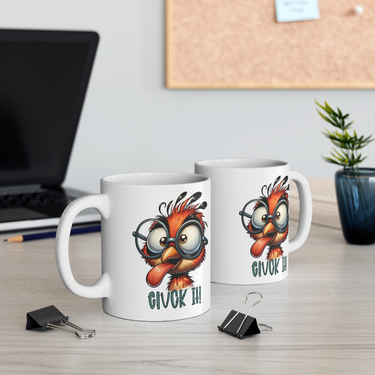 Mug Poule drôle  Idée cadeau humour drôle amusant pour enfant et adulte