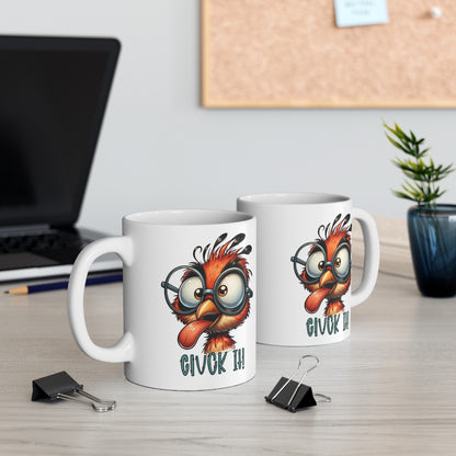 Mug Poule drôle  Idée cadeau humour drôle amusant pour enfant et adulte
