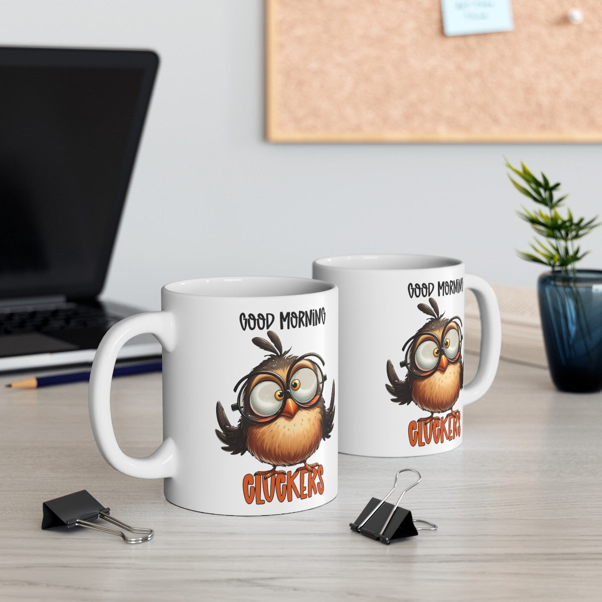 Mug Oiseau good morning Idée cadeau humour drôle amusant pour enfant et adulte
