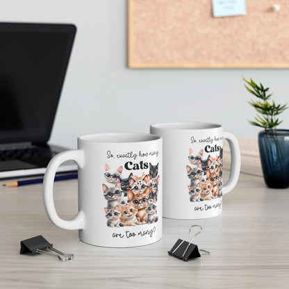 Mug tasse Chat Cats Rigolo  Idée cadeau humour drôle amusant pour enfant et adulte
