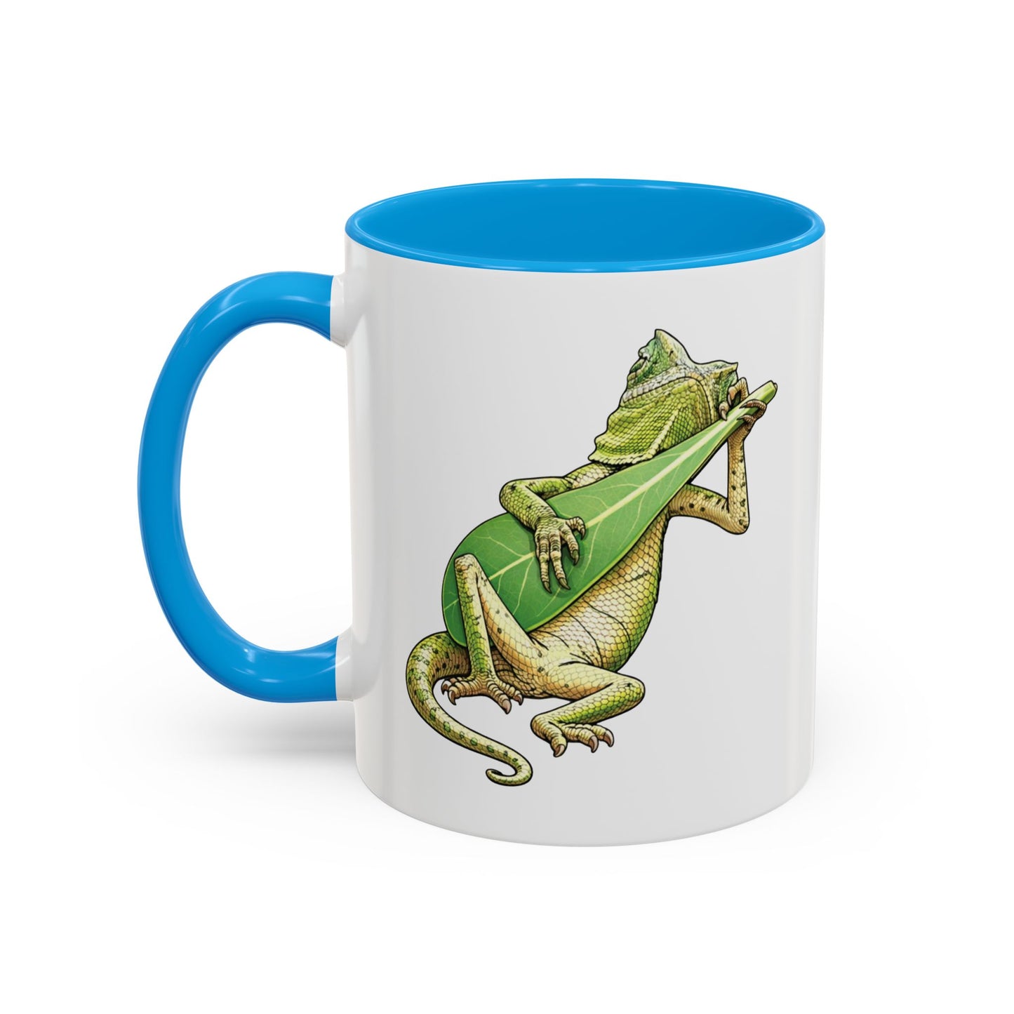 Tasse Iguane Guitare 325ml – Mug Céramique Animal Musicien Tropical Fun Cadeau Original